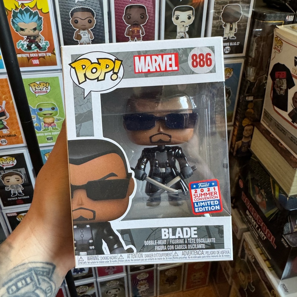 Marvel Blade Funko Pop Figure